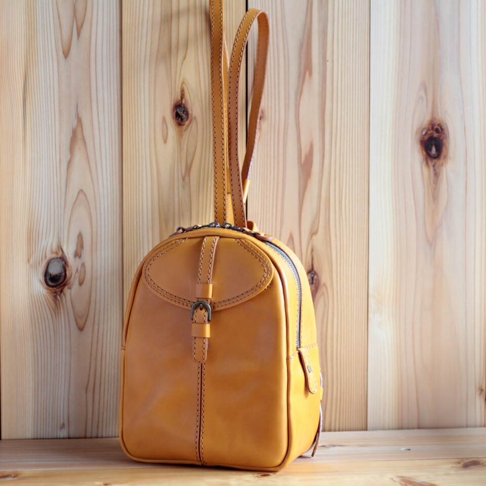 楽天市場】【受注生産】革リュック！職人手作り軽量本革リュックサック