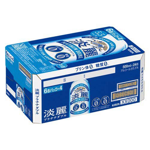 楽天市場】キリン 淡麗プラチナダブル(24本×2セット(1本500ml))【淡麗