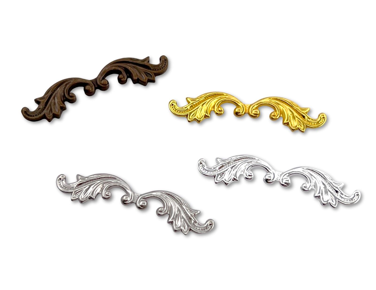 楽天市場】「S翼01」 真鍮製パーツ 翼 01番 20個入り 30*7mm