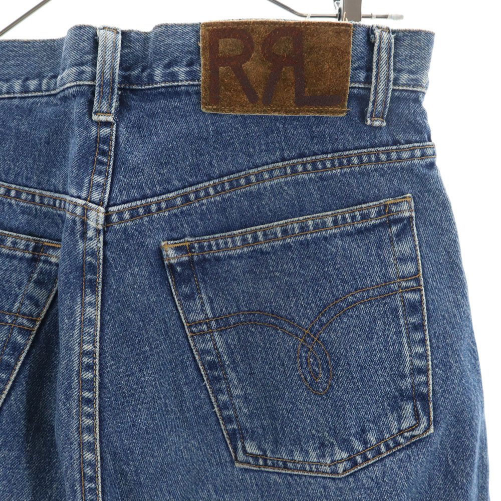 楽天市場】古着 RRL ダブルアールエル ストレートデニムパンツ ボタン