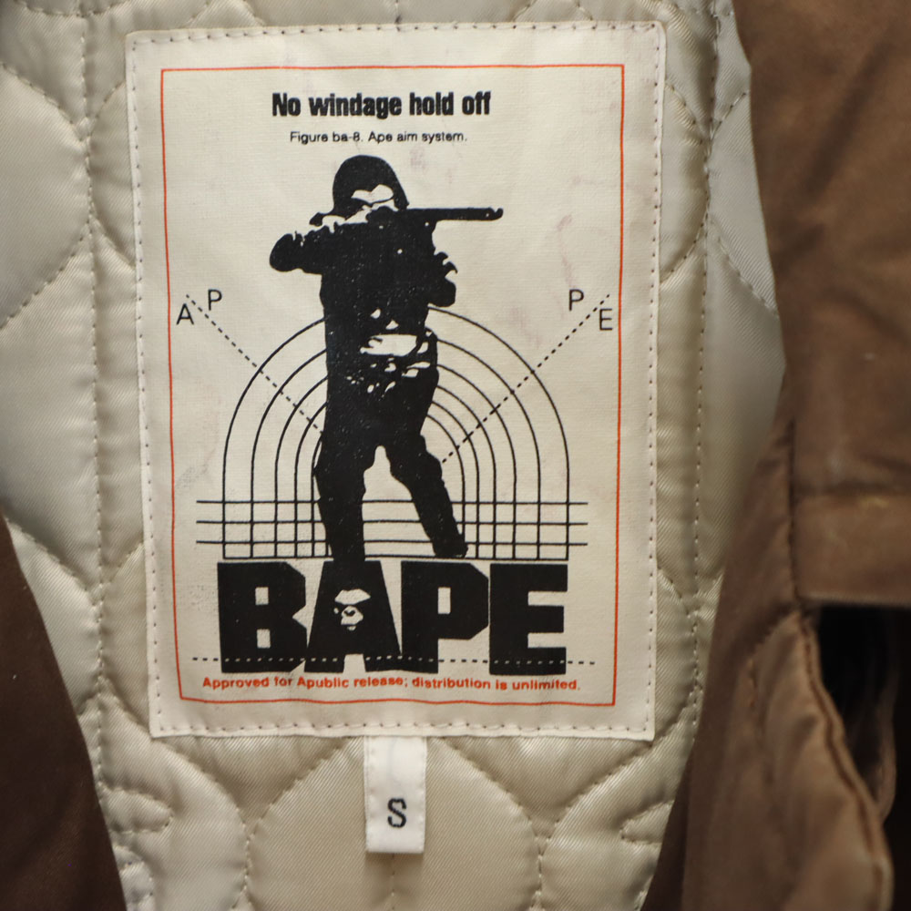 楽天市場】古着 A BATHING APE アベイシングエイプ 日本製 ダッフル