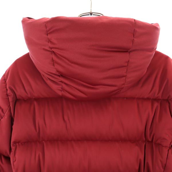 楽天市場】バーバリー ダウンジャケット M レッド BURBERRY フード