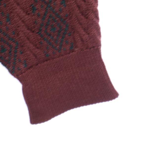 楽天市場】イヴサンローラン 90s ウール100％ Vネック 総柄 ニット L