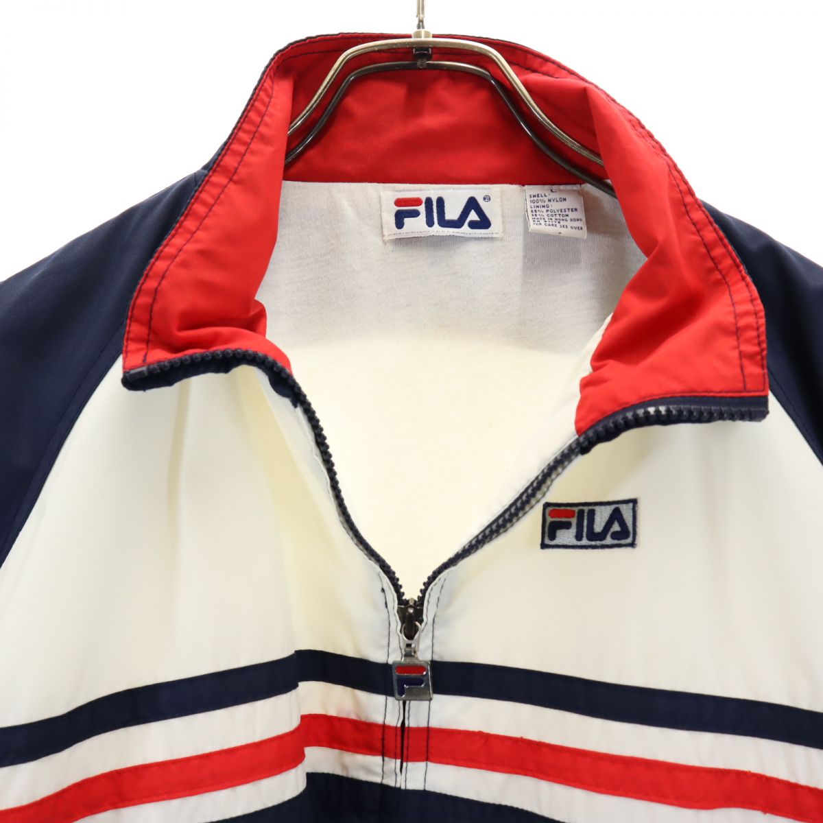 楽天市場】古着 FILA フィラ 90s オールド ナイロンジャケット L