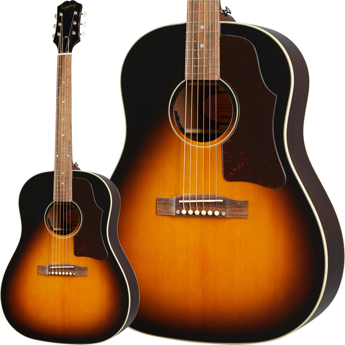 楽天市場】Epiphone Inspired by Gibson J-45 (Aged Vintage Sunburst