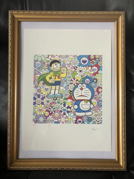 楽天市場】村上隆 リトグラフ COA認定書付き ドラえもん : SPINOUTshop