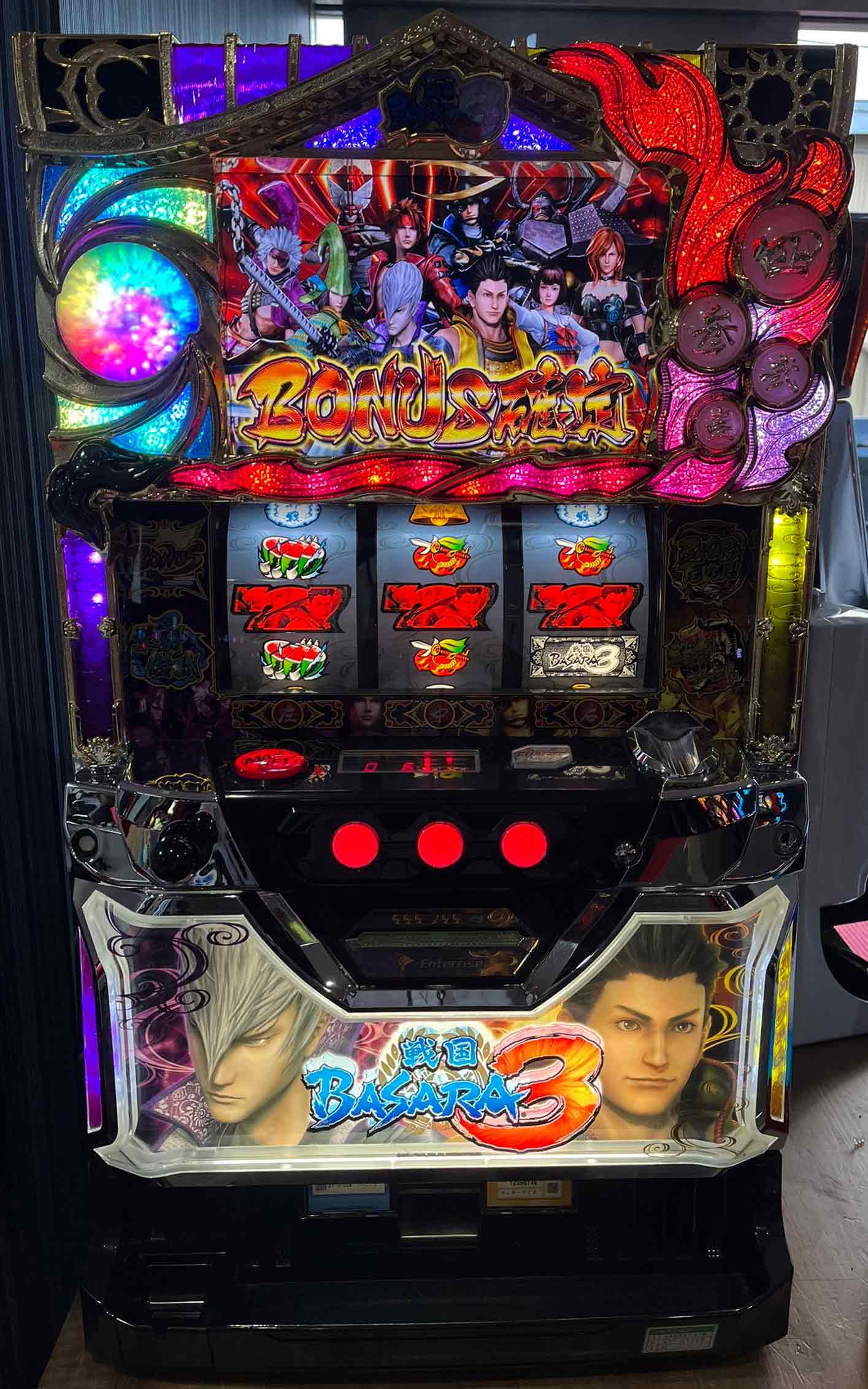 楽天市場】《家庭用パチスロ》戦国BASARA3 戦国バサラ3 ☆エンター