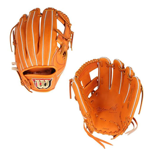 楽天市場】オレンジ（ブランドウィルソン）（グローブ・ミット｜野球