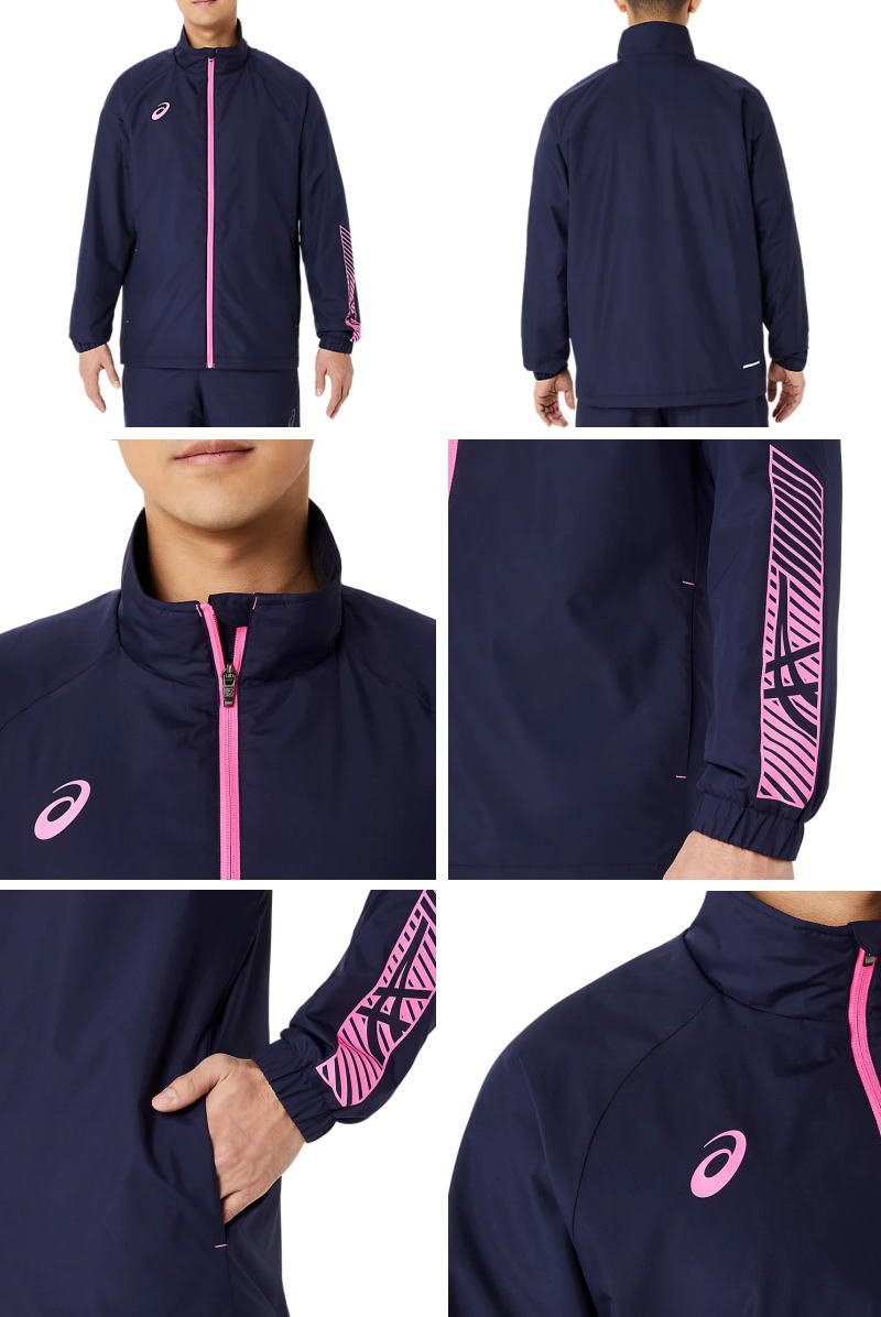 楽天市場】アシックス ウインドブレーカー 上下 メンズ トレーニング
