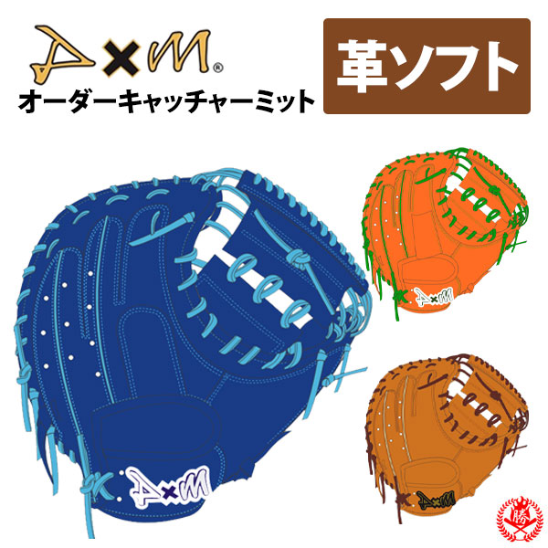 楽天市場】ディーバイエム オーダーミット 硬式革使用 ソフトボール