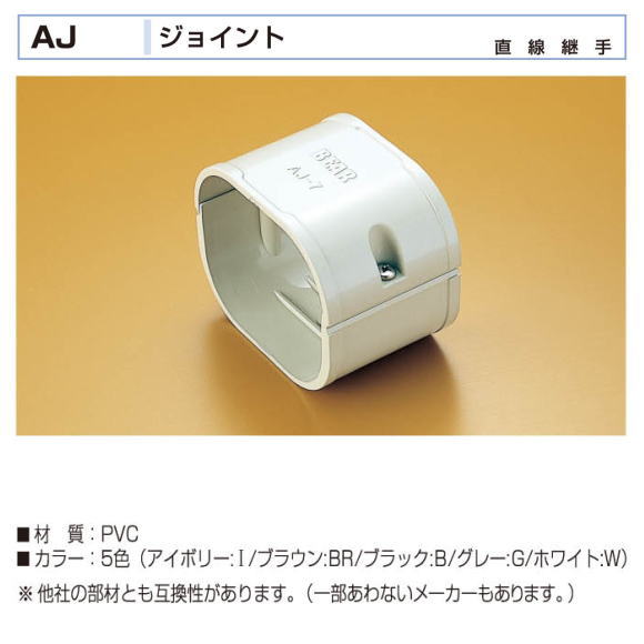 楽天市場】バクマ工業 エアコン配管化粧カバー スマートダクト AD-7用