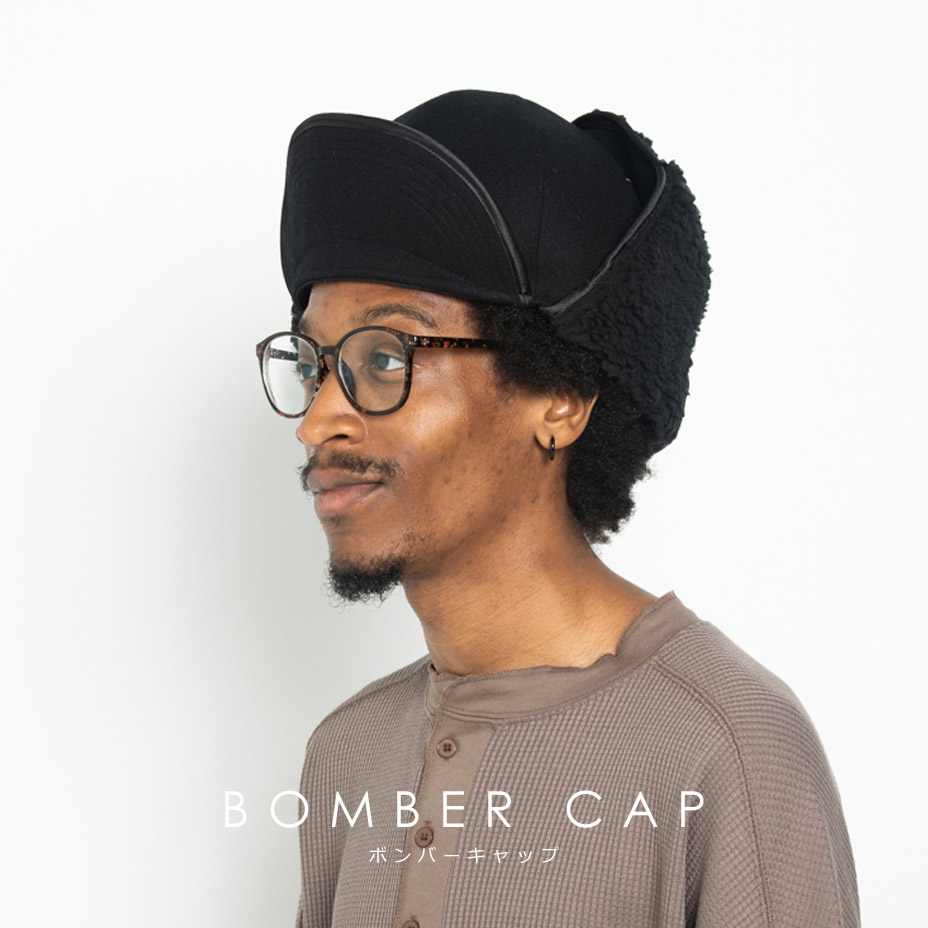 楽天市場】HUNTISM ハンティズム Bomber Cap ボンバーキャップ