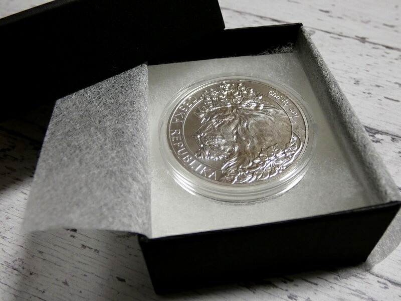 楽天市場】【2021年新品 チェコライオン】チェコ造幣局 1オンス チェコ