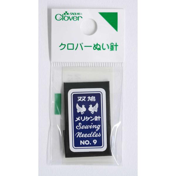 楽天市場】Clover N-双鳩メリケン針 No.9 12-244 : 手芸材料の専門店