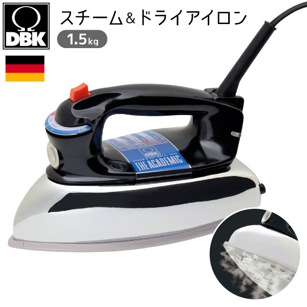 楽天市場】アイロン スチーム&ドライアイロン コード付 THE ACADEMIC