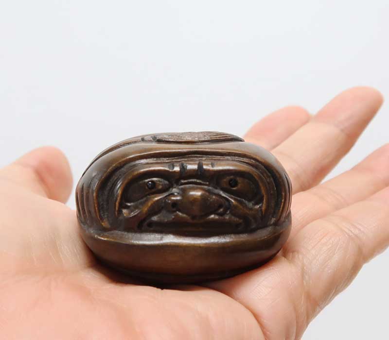 楽天市場】木彫り 根付 〜達磨〜一刀彫 / 素材：柘植 : 津山銘木有馬店