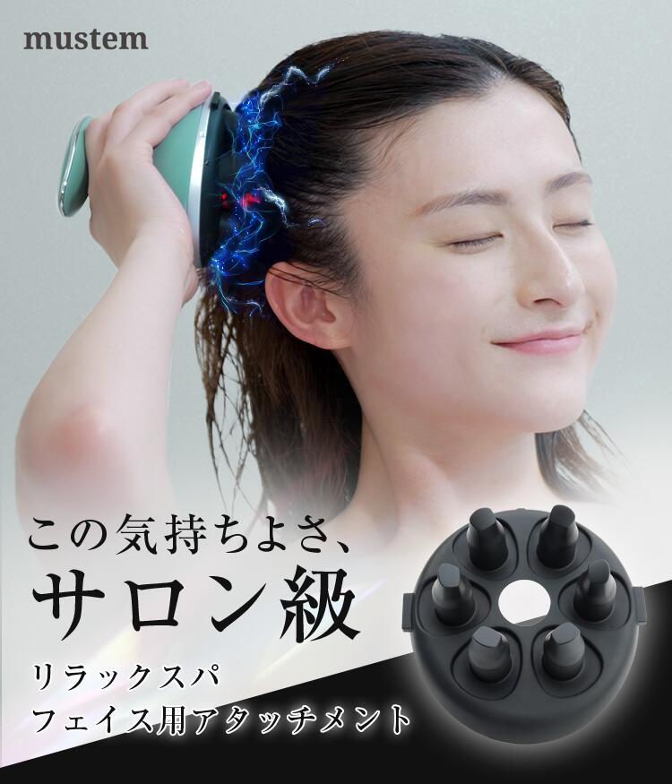 楽天市場】リラックスパ 【フェイス用アタッチメント】MUSTEM マステム