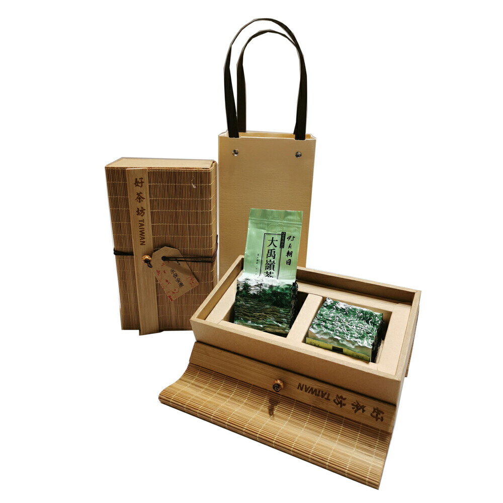 楽天市場】大禹嶺高山茶 75g×2袋 セット ギフトボックス 150g 95K茶園