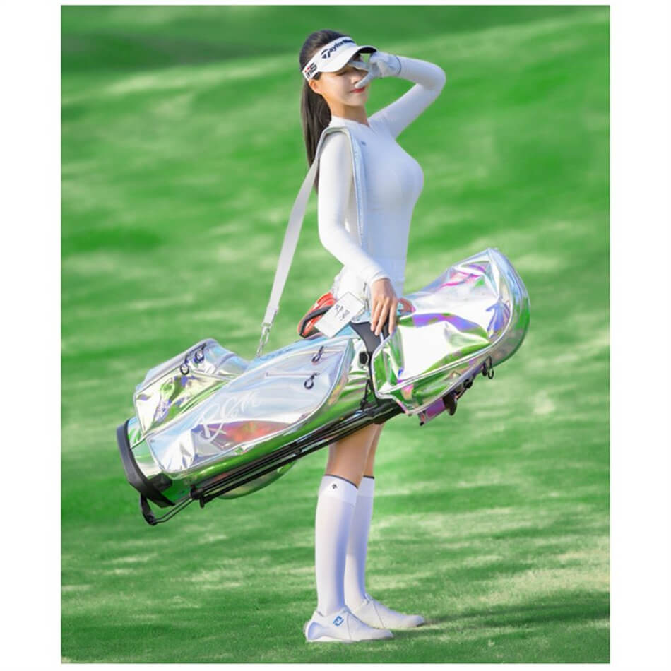 楽天市場】☆PGM正規品保証☆レディースキャディバッグ(スタンド式