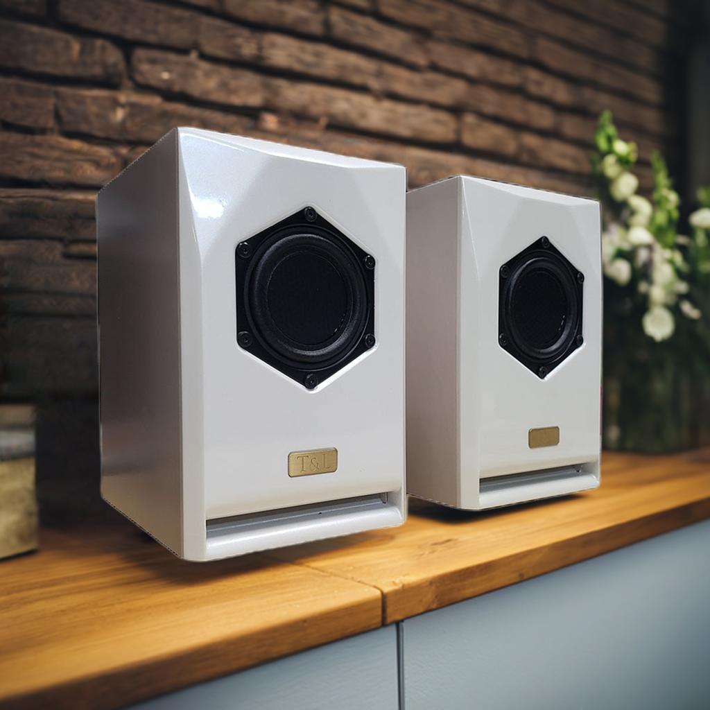 楽天市場】F-801 T&L スピーカー ブックシェルフ フロント 小型 平板