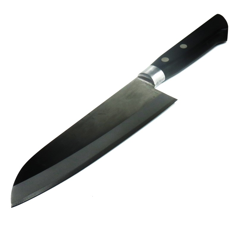 楽天市場】正弘 関正作 三徳包丁 165mm ステンレス割込 口金付 AH-45