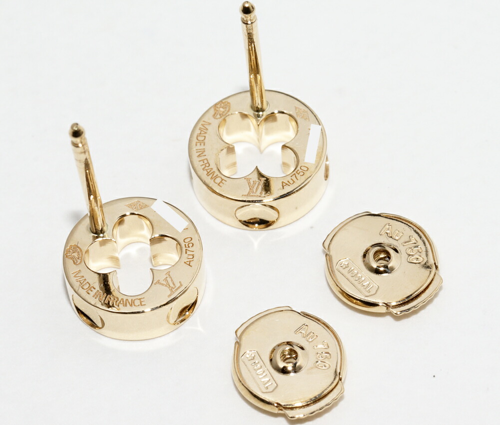 楽天市場】ルイヴィトン ピアス K18YG ピュス アンプラント ピアス