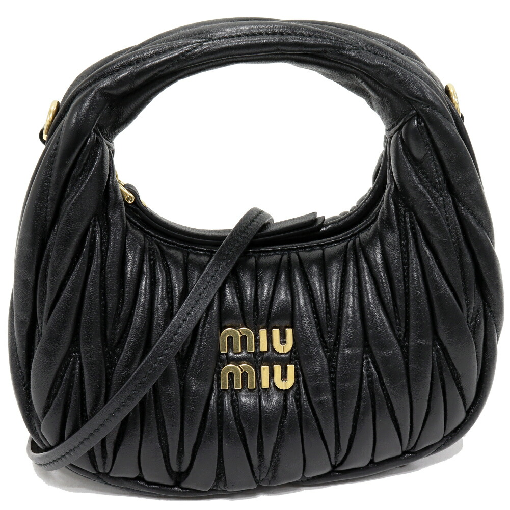 楽天市場】ミュウミュウ ハンドバッグ ショルダーバッグ ワンダー