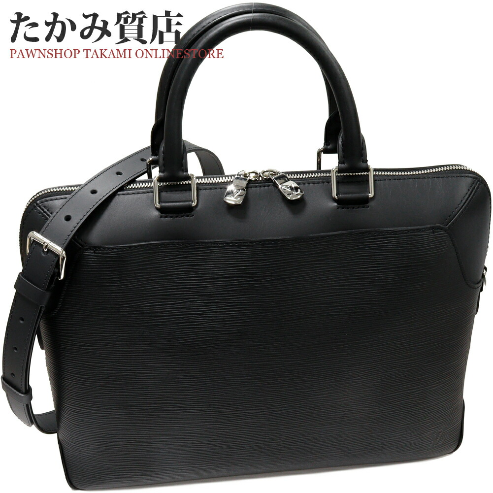 楽天市場】ルイヴィトン ブリーフケース ビジネスバッグ エピ ノワール