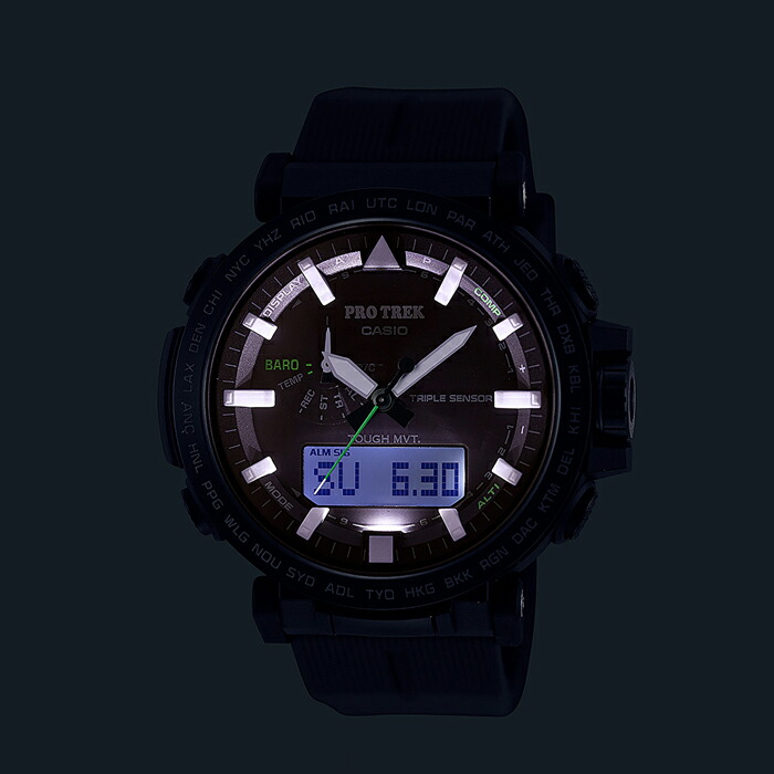 楽天市場】【送料無料】CASIO カシオ PROTREK プロトレック PRW-6621Y