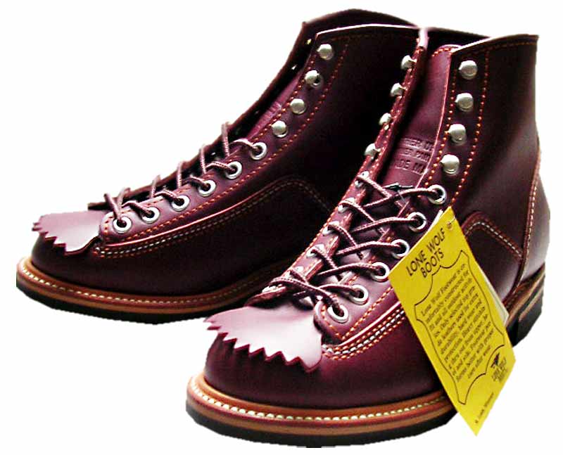 楽天市場】LONE WOLF BOOTS ロンウルフ CAT'S PAW SOLE CARPENTER