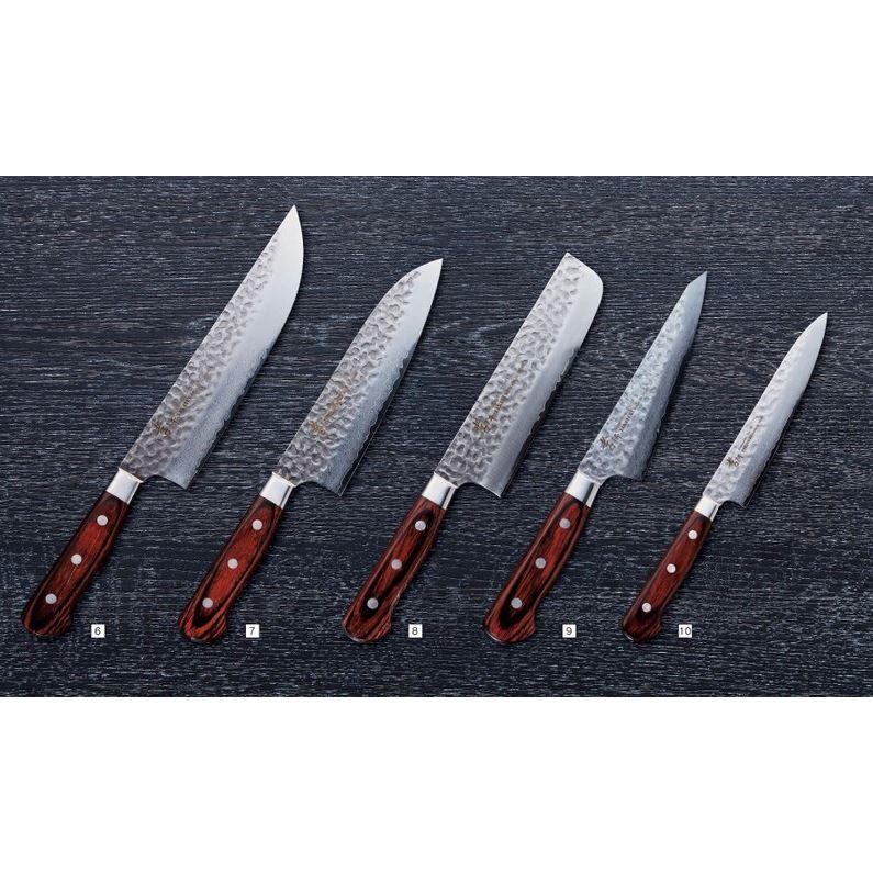 楽天市場】(特選国産品 正規品) 堺孝行 33層槌目 ダマスカス鋼 三徳