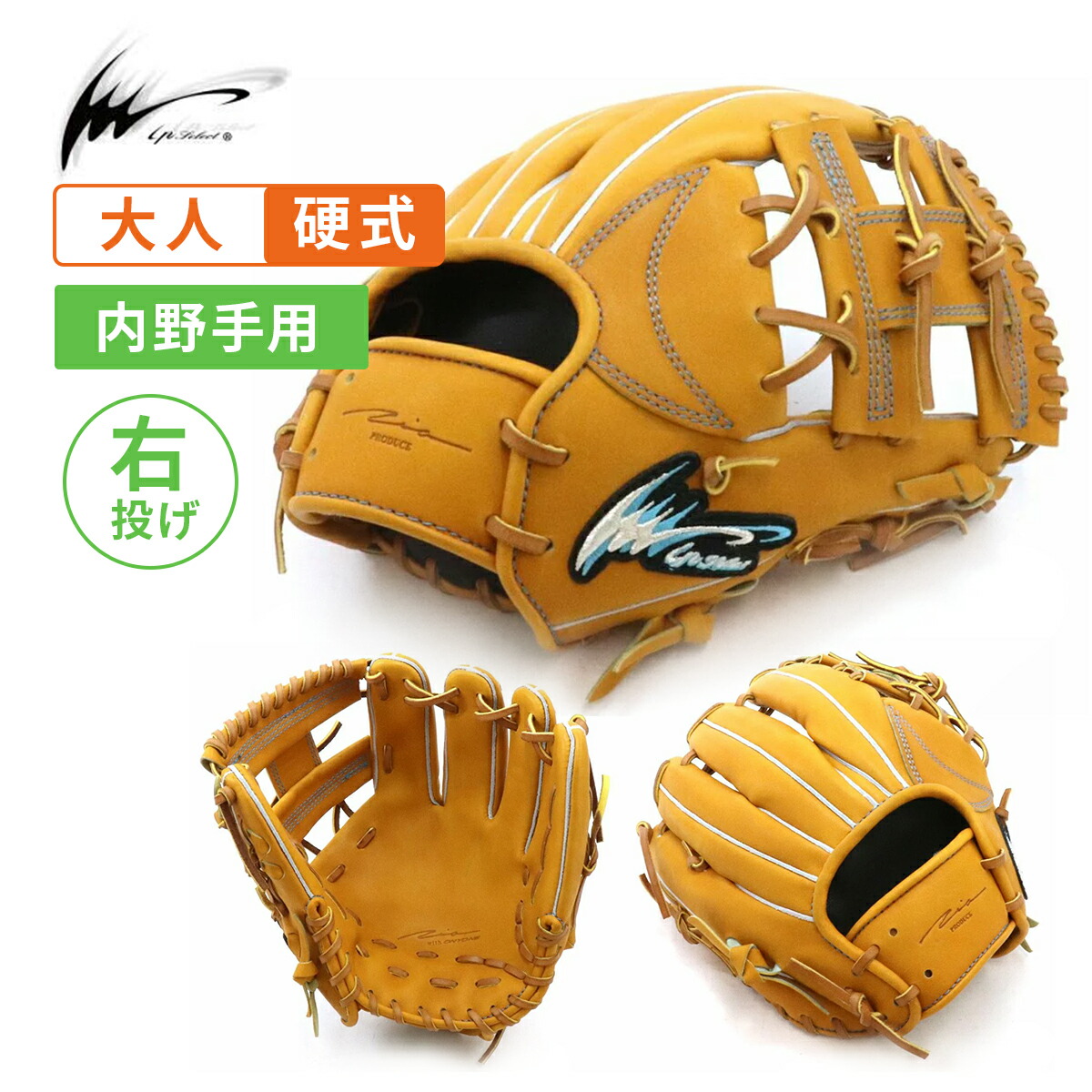 楽天市場】アイピーセレクト 野球館オリジナル 硬式グローブ IP