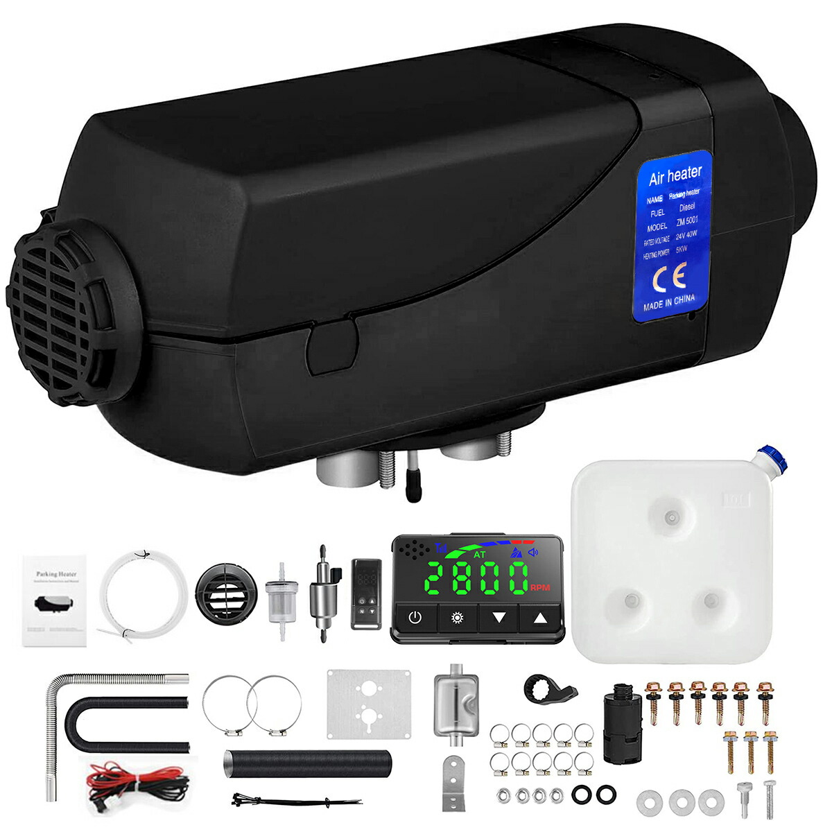 楽天市場】LVYUAN（リョクエン）5KW 12V 車内ヒーター FFヒーター 燃費