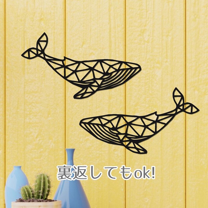 楽天市場】木製 ウォールデコレーション 38 鯨 クジラ グッズ 雑貨