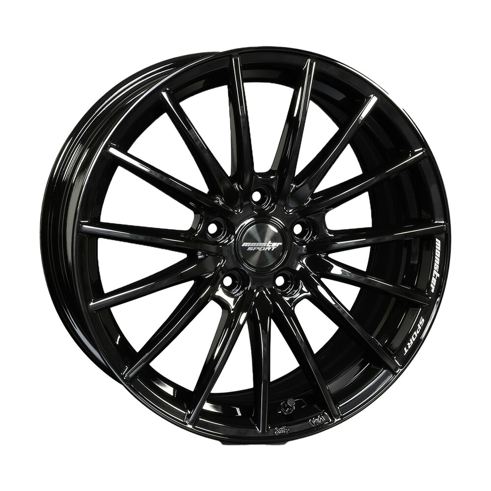 楽天市場】MONSTER SPORT VX15S アルミホイール(17インチ) グロス