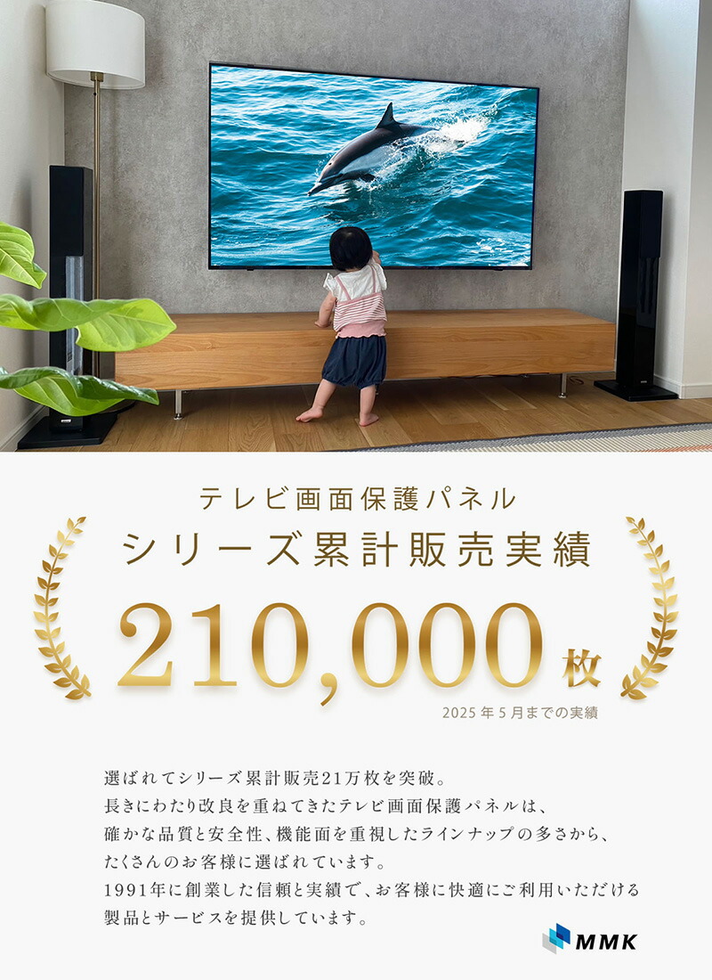 楽天市場】有機ELテレビ保護パネル 55インチ 55型 クリアパネル 固定