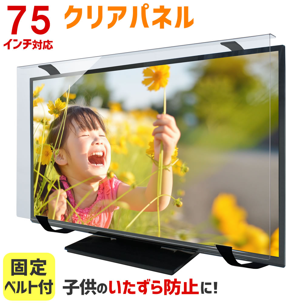 楽天市場】液晶テレビ保護パネル 32〜77インチ 32〜77型 クリアパネル