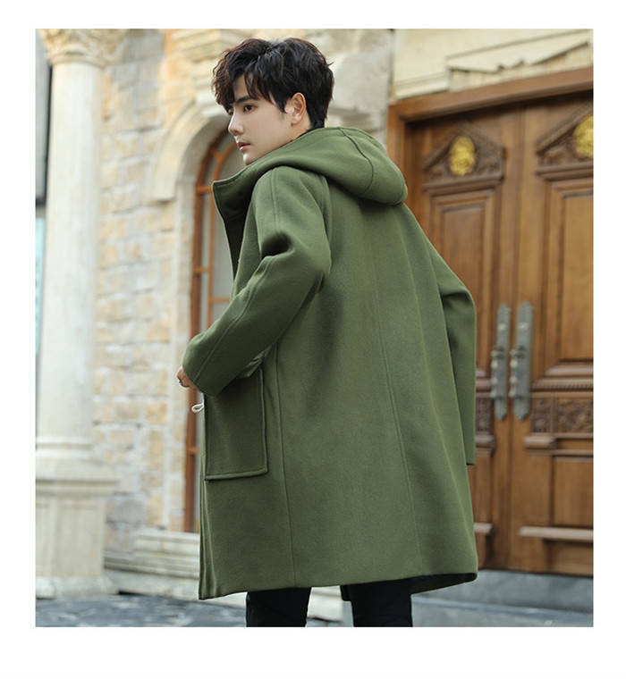 楽天市場】ダッフルコート ロングコート メンズコート フード付き 厚手