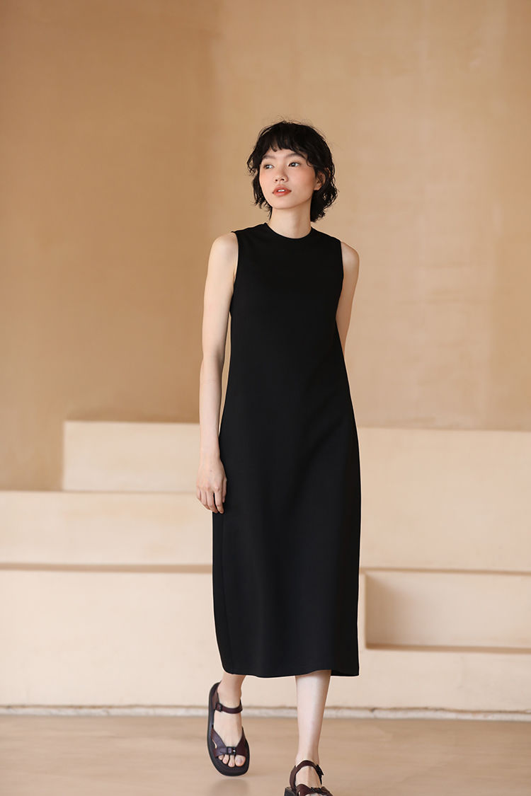 楽天市場】ワンピース レディース ブラック ノースリーブ フォーマル