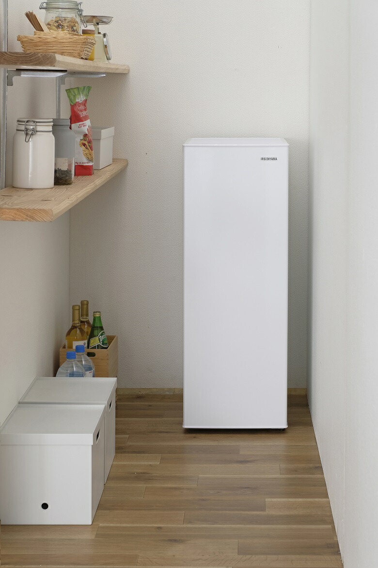 楽天市場】スリム冷凍庫 IUSN-8A-W アイリスオーヤマ 80L セカンド