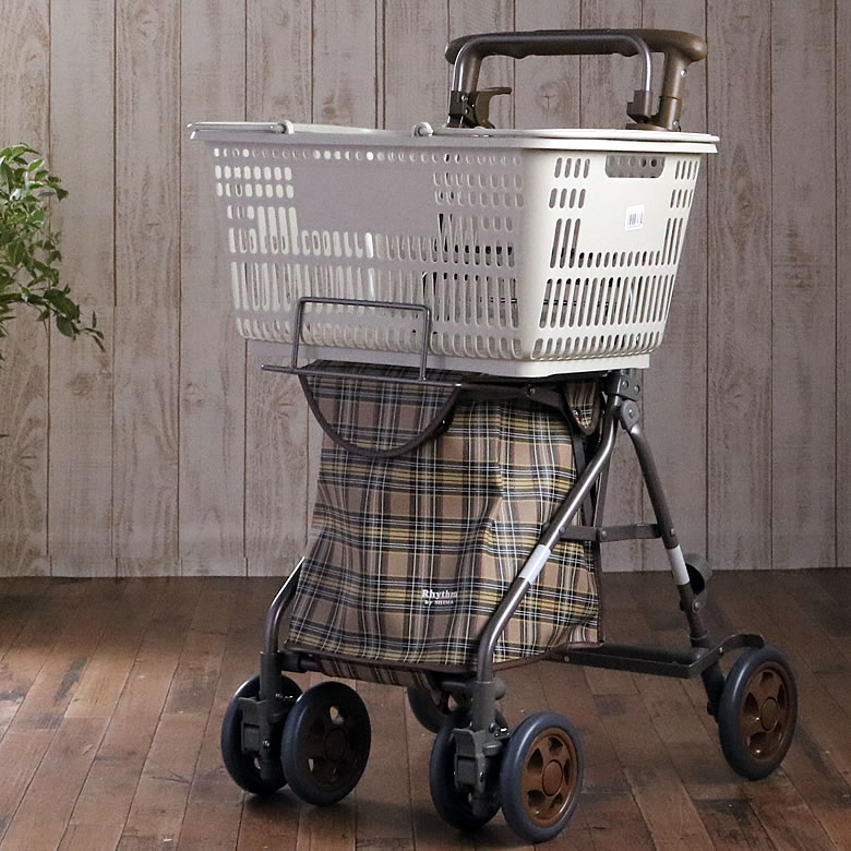 楽天市場】シルバーカー 手押し車 老人 送料無料 おしゃれなカート