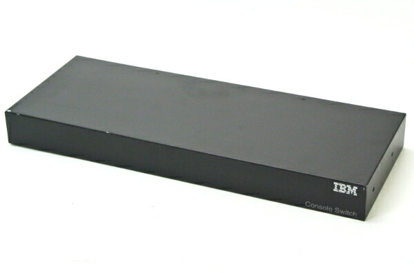 楽天市場】IBM 1735-3LX (41Y9310) Console Switch 1x8ポート KVM 8
