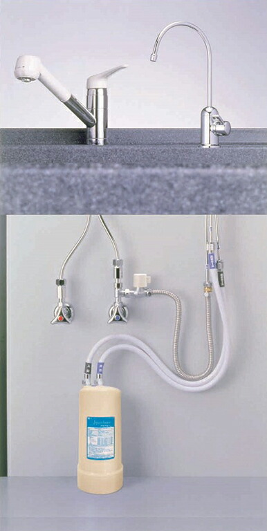 楽天市場】ゼンケン ビルトイン浄水器 アクアホーム (専用水栓) KMD-50