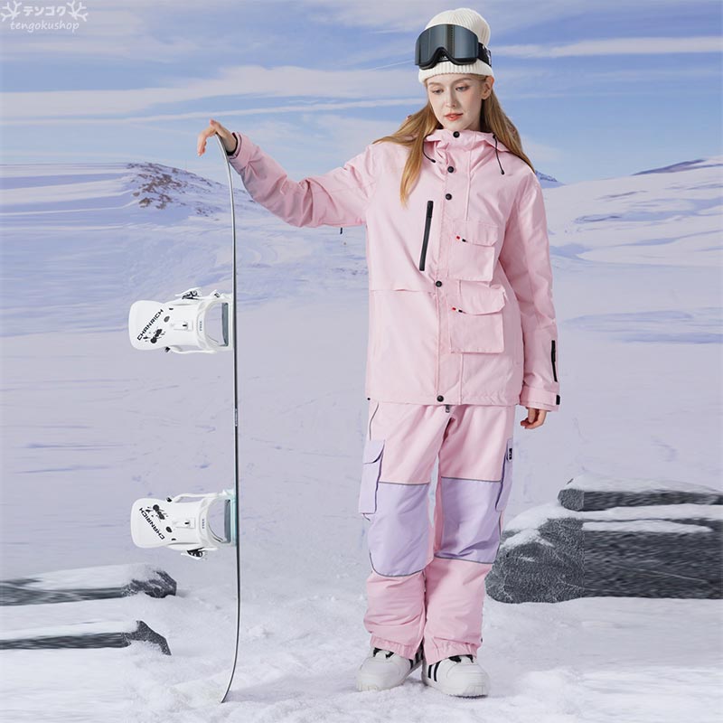 楽天市場】スノーボードウェア スキーウェア 上下セット メンズウェア