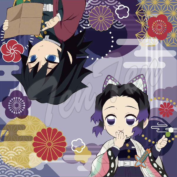 楽天市場】鬼滅の刃 街道歩きシリーズ ミニタオル 義勇 しのぶ 【即納