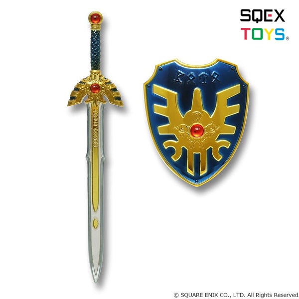 楽天市場】ドラゴンクエスト ロトの剣 & ロトの盾 メタリックアイテム