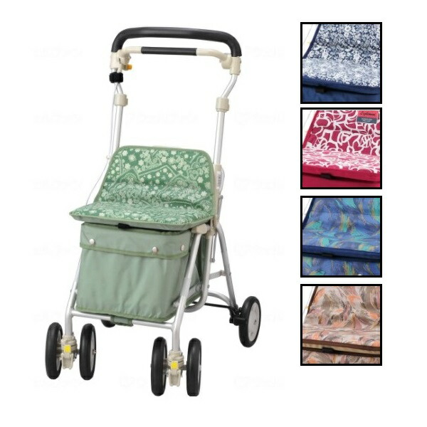 楽天市場】シルバーカー 軽量 コンパクト キュートミニW ウィズワン