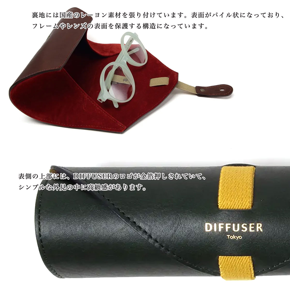 楽天市場】DIFFUSER Tokyo メガネケース SG1109 ディフューザー
