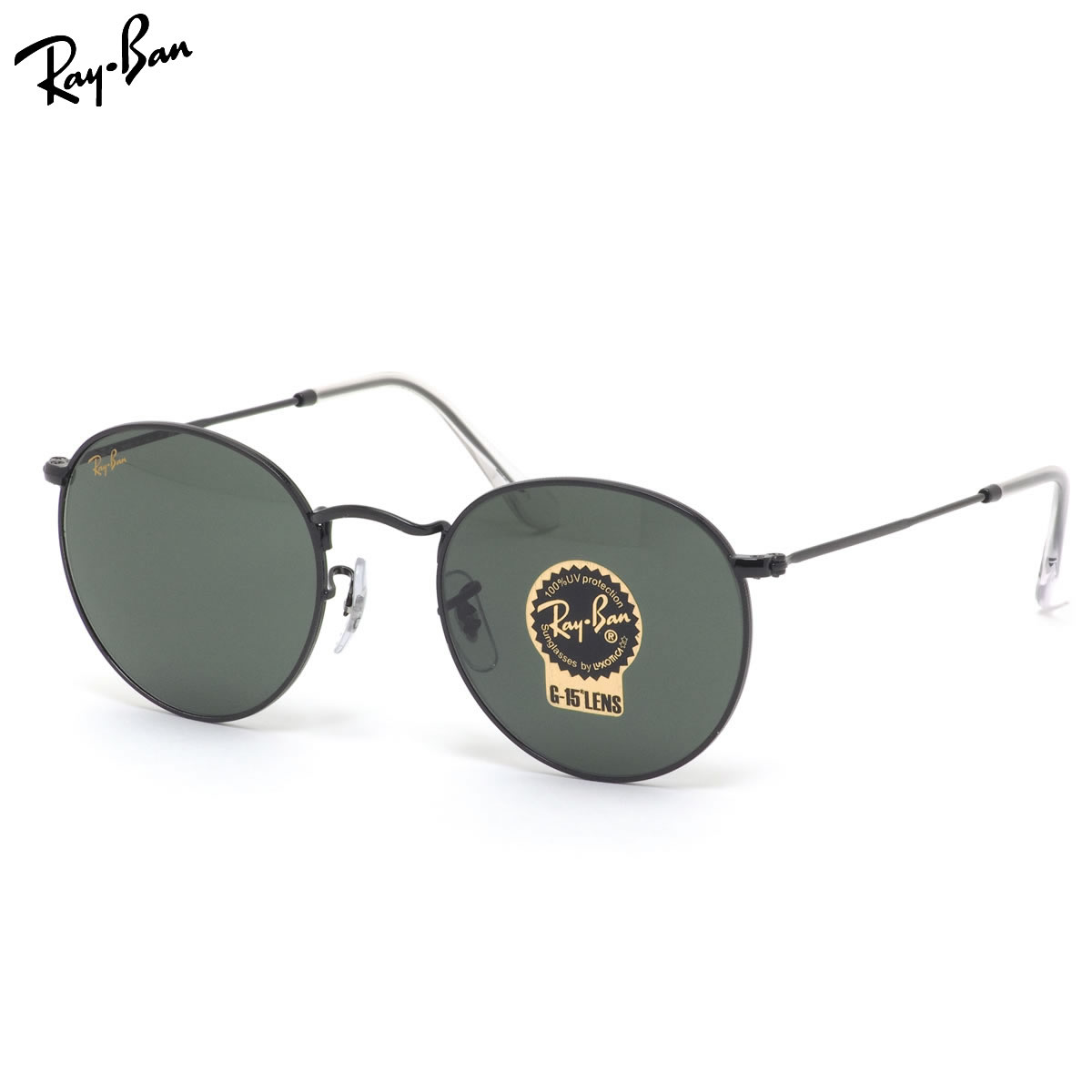 楽天市場】レイバン サングラス RB3447 919931 47 Ray-Ban ROUND METAL