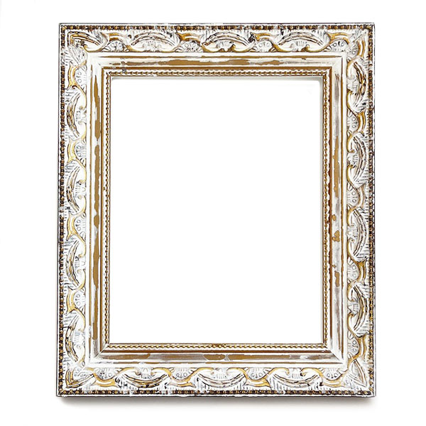 楽天市場】アンティーク アートフレーム （ホワイトゴールド） 28.5cm